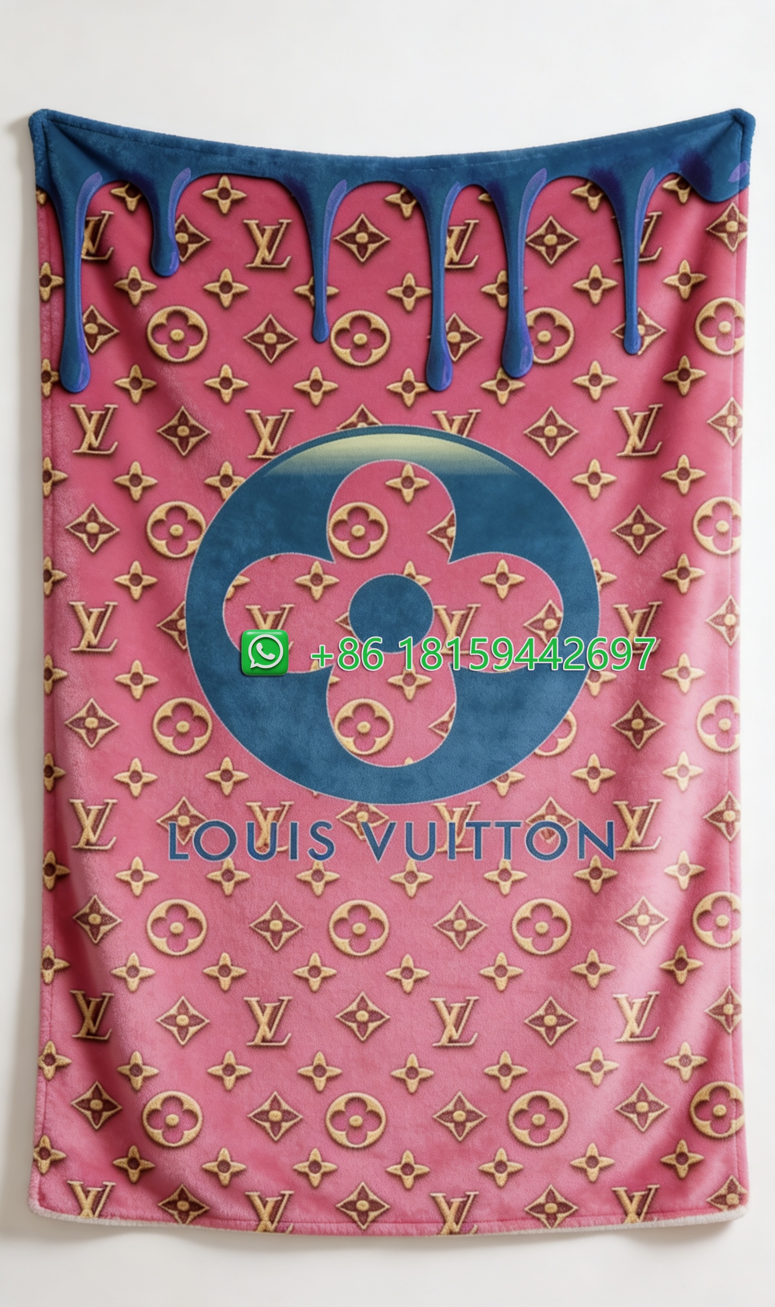 Louis Vuitton Throw Blankets